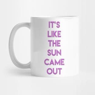 Start of Time lyrics Mug